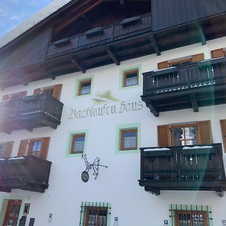 Bachlaufen Haus Aparthotel Sexten Exterior photo